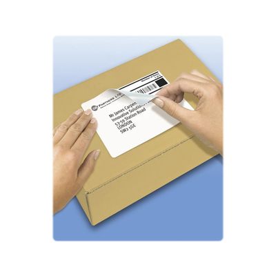 Avery - 100 Étiquettes adresse blanches - 99,6 x 289,1 mm - Impression laser - réf L7167-100