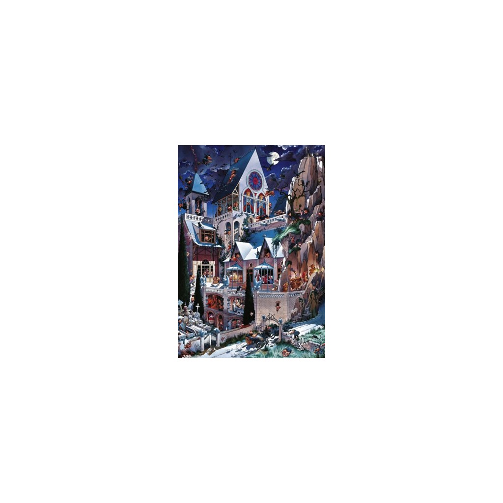 Puzzle - Castle of Horror de Jean-Jacques Loup - 2000 Pièces