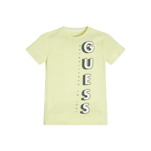 Guess - SS T SHIRT - Beige