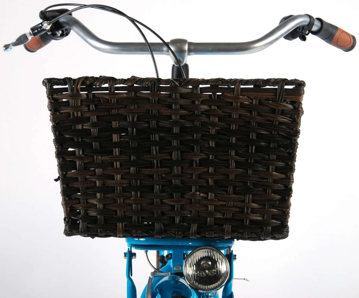 Fahrradkorb groß geflochten Korb für Fahrrad