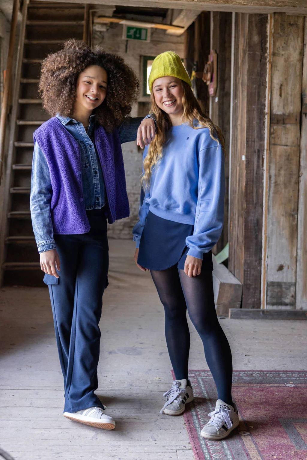 LOOXS 10sixteen skort blauw