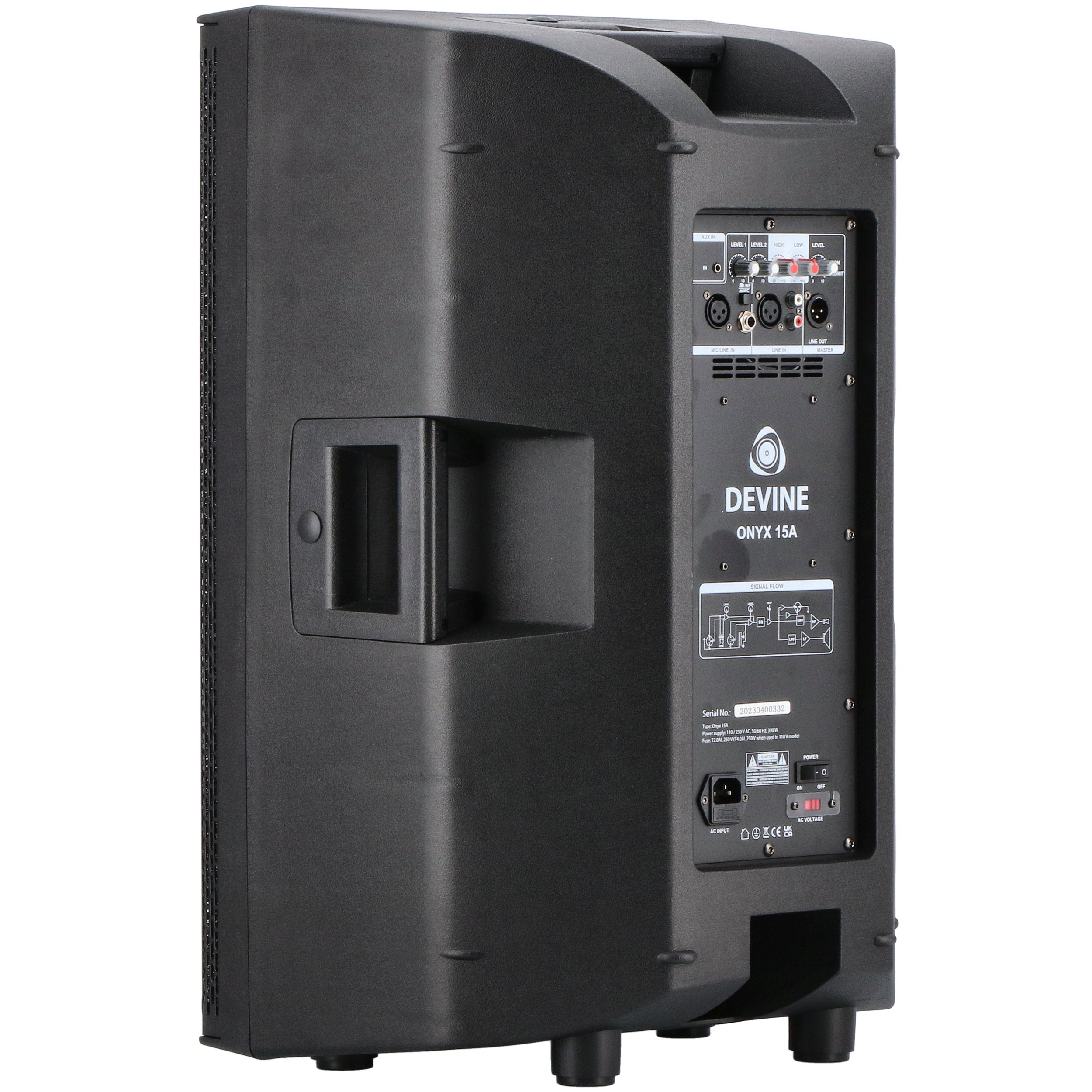 Devine Onyx 15A 15 inch actieve fullrange luidspreker