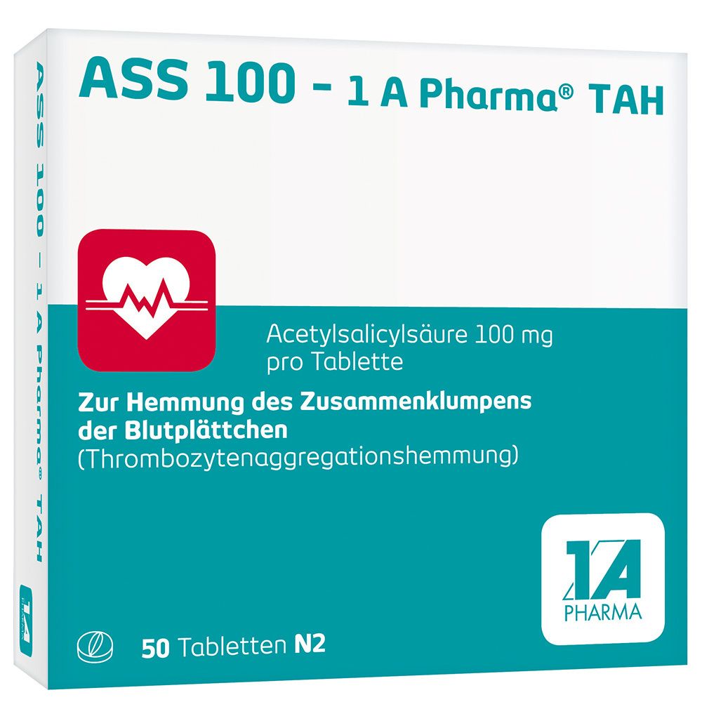 ASS 100 - 1 A Pharma® TAH