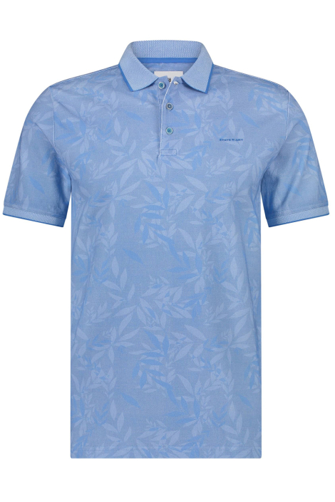 State of Art blauwe heren polo