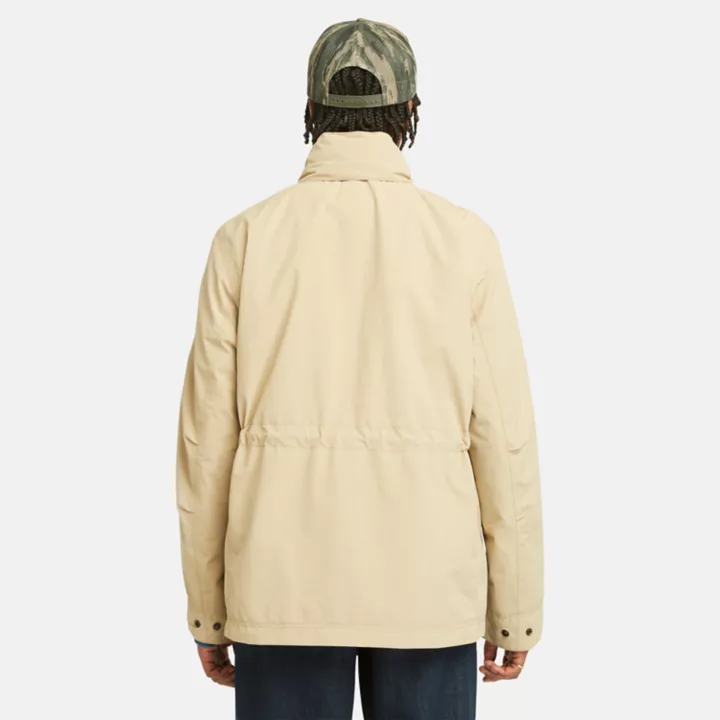 Veste militaire résistante à l'eau pour homme en beige