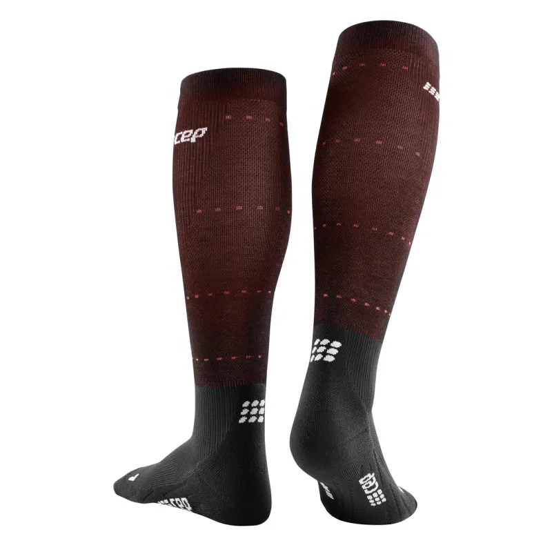 cep infrared recovery kompressions loebestroemper dame 1169 wp20t black red