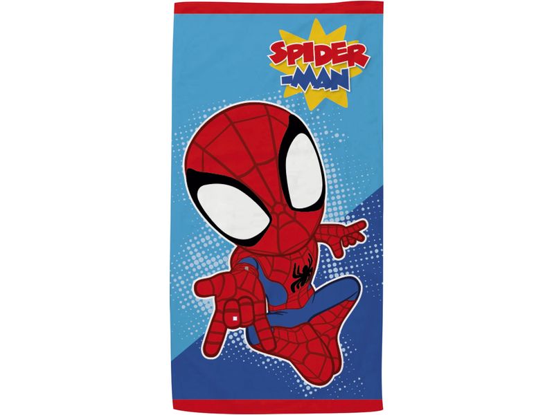 Arditex Badetuch Spidey & Friends 70 x 140 cm, Mehrfarbig Mikrofaser Strandtuch
