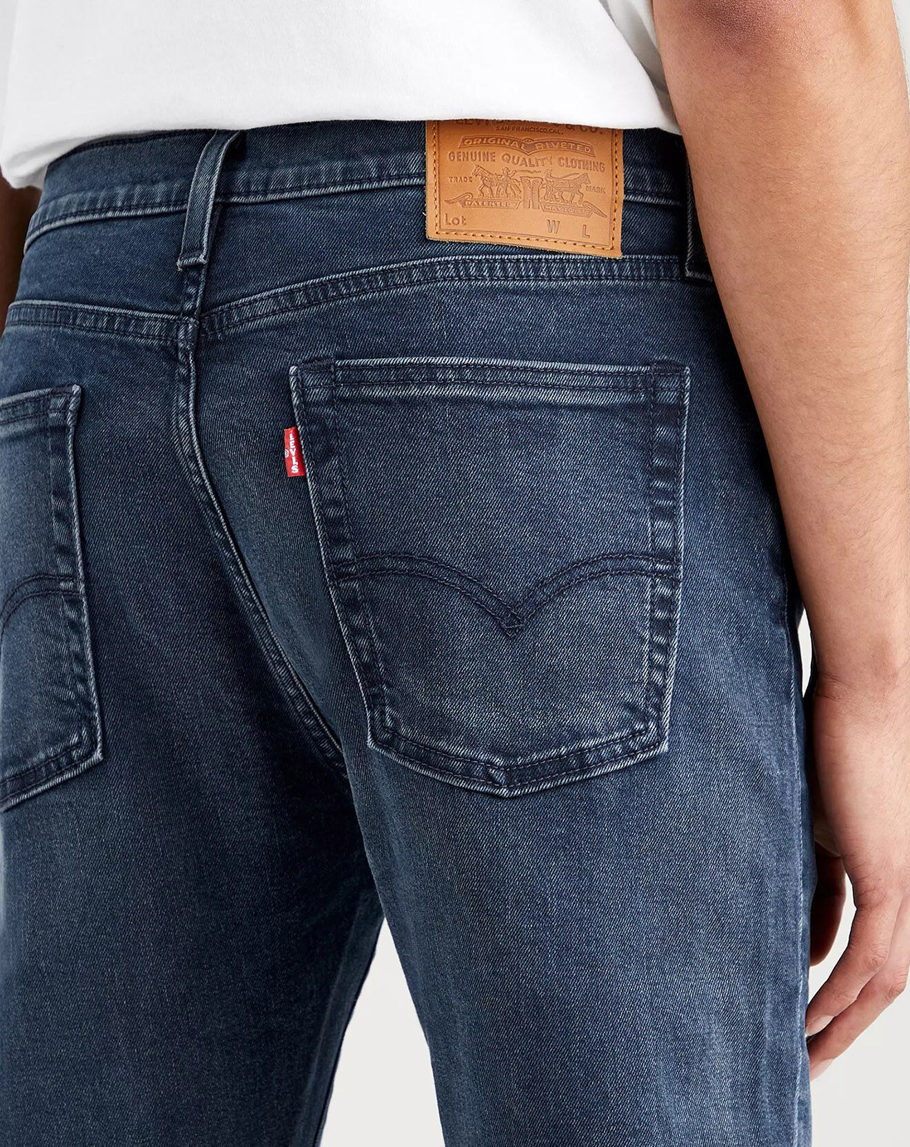 Levi's® Jean 510 skinny délavé bleu brut