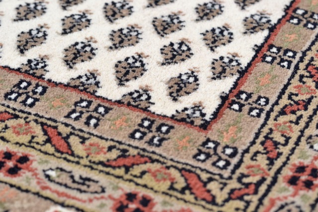 THEKO Orientteppich »Chandi Mir« rund 12 mm Höhe reine Wolle handgeknüpft, mit Fransen