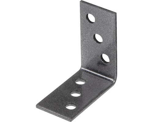 Duravis hoekbeugel 40x40x20 mm zwart diamant 1 stuk