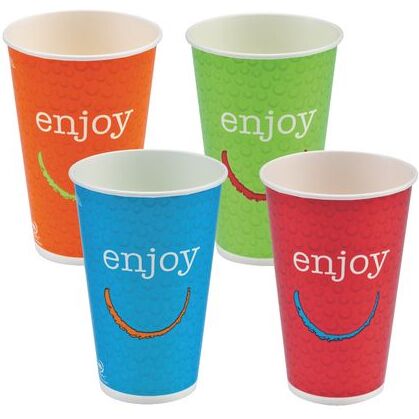 Gobelet en carton Enjoy - 30 cl - Lot de 300