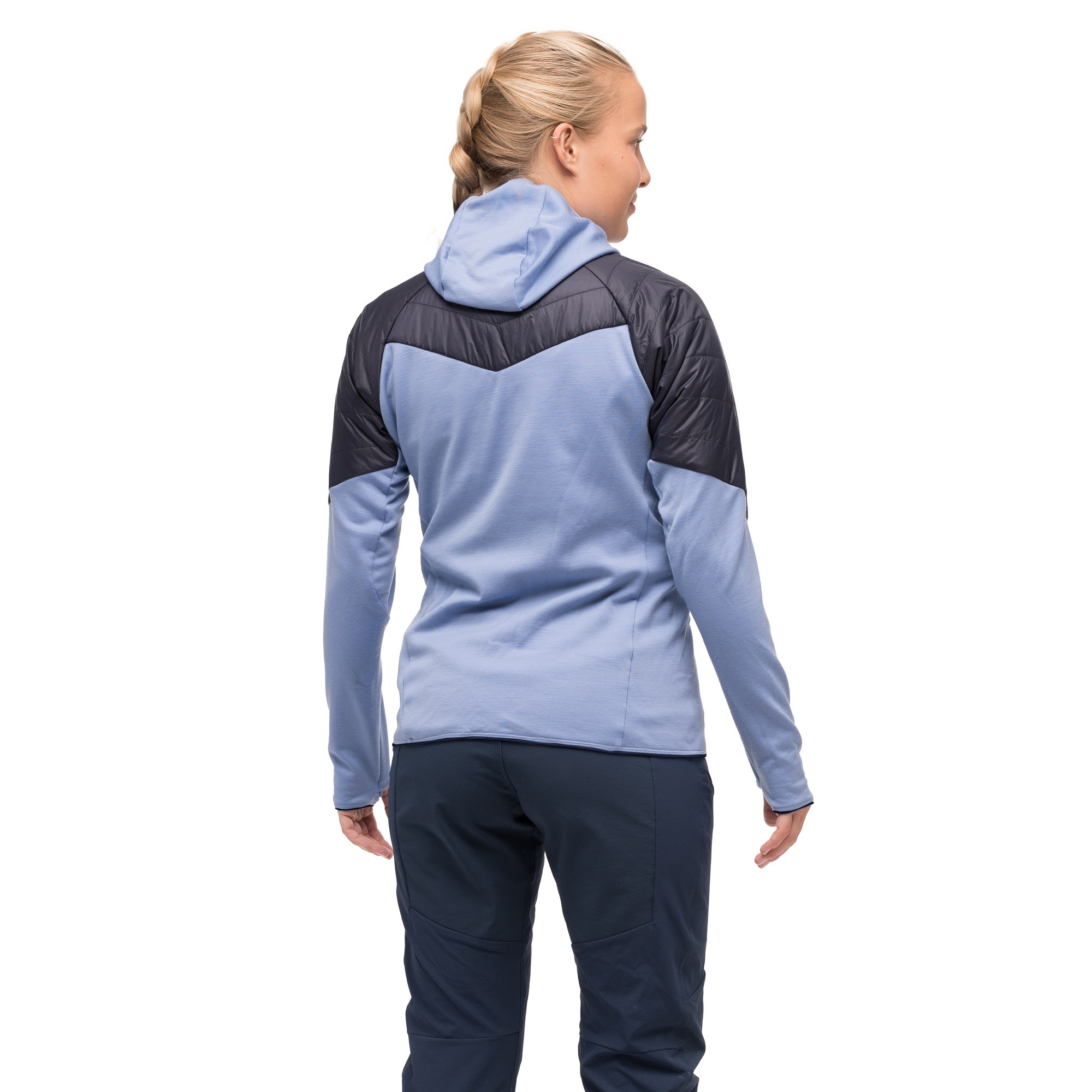 Tind Light Insulated Jacket Dame Navy Blue/Blueberry Milk