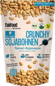 Fairfood Crunchy Sojabohnen Tamari, 120 g