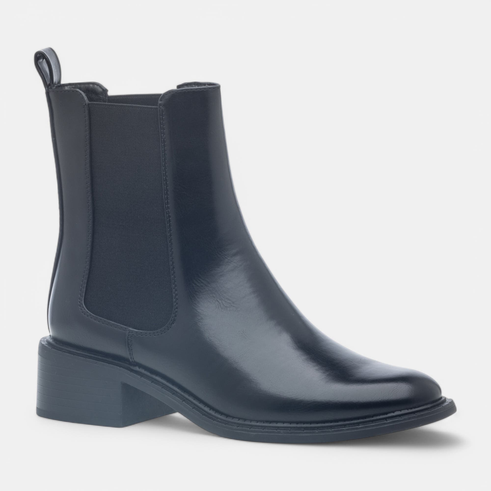 Boots chelsea Femme noir