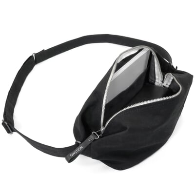 Tasche Sling Bag Bananatex, Schwarz