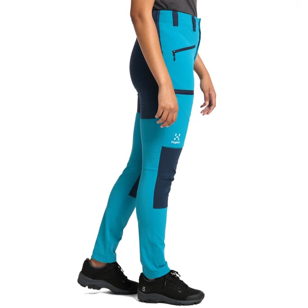 Pantalon randonnée HAGLÖFS MID SLIM PANT WOMEN MAUI BLUE/TARN BLUE