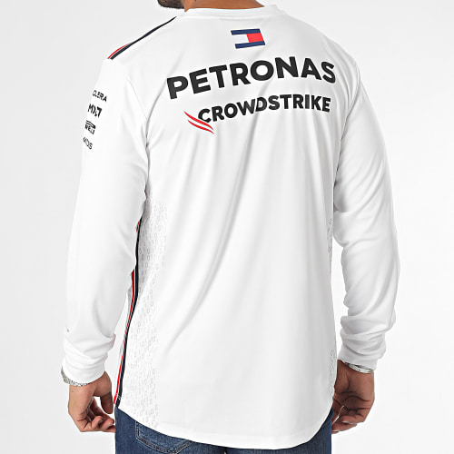 Tee Shirt Manches Longues AMG Mercedes 701223423 Blanc