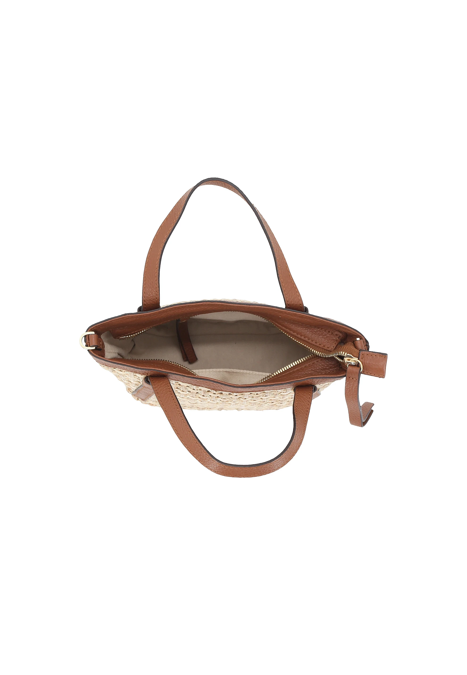 Handbag COSMO mini Raffia/leather Standard