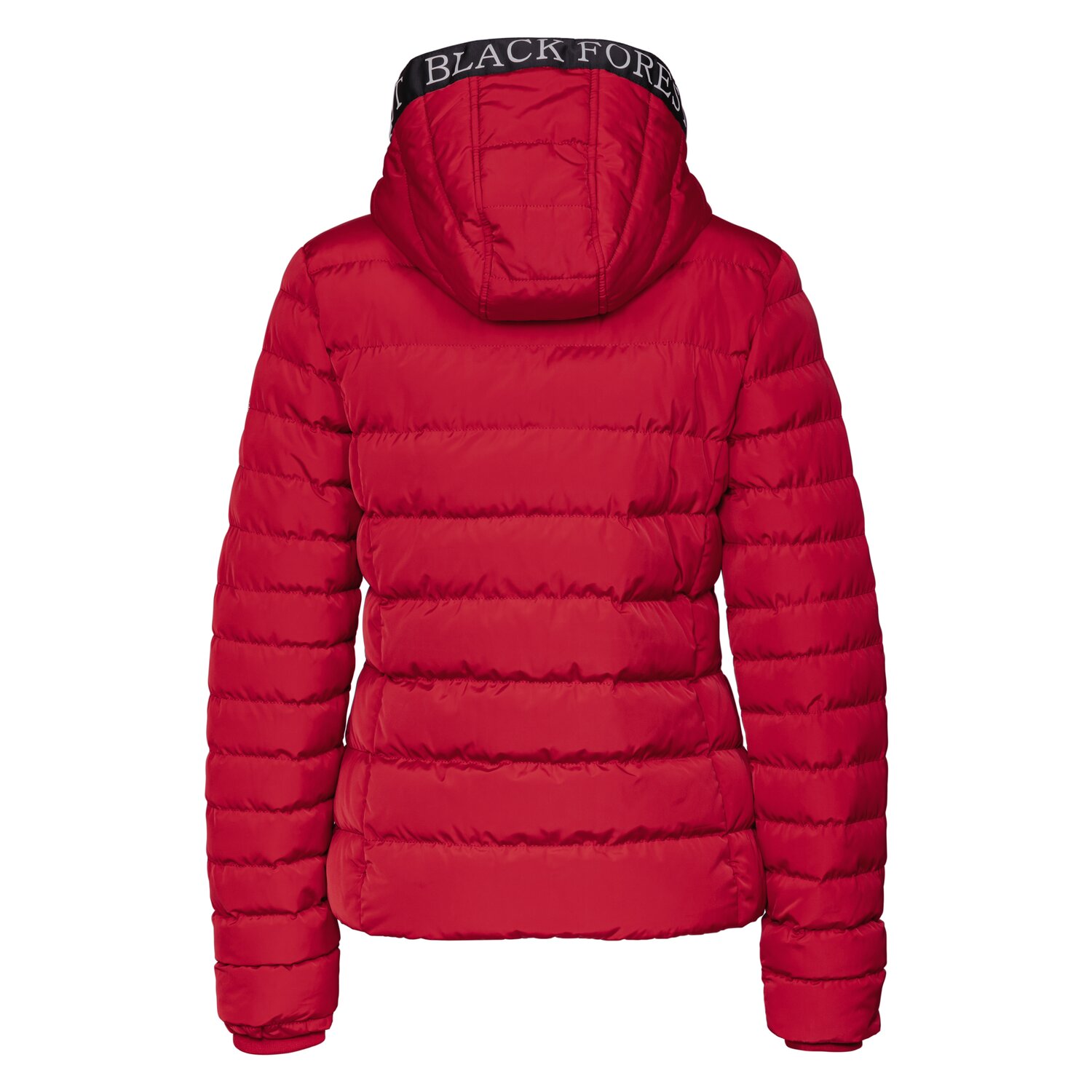 black forest Steppjacke mit Kapuze - wine red