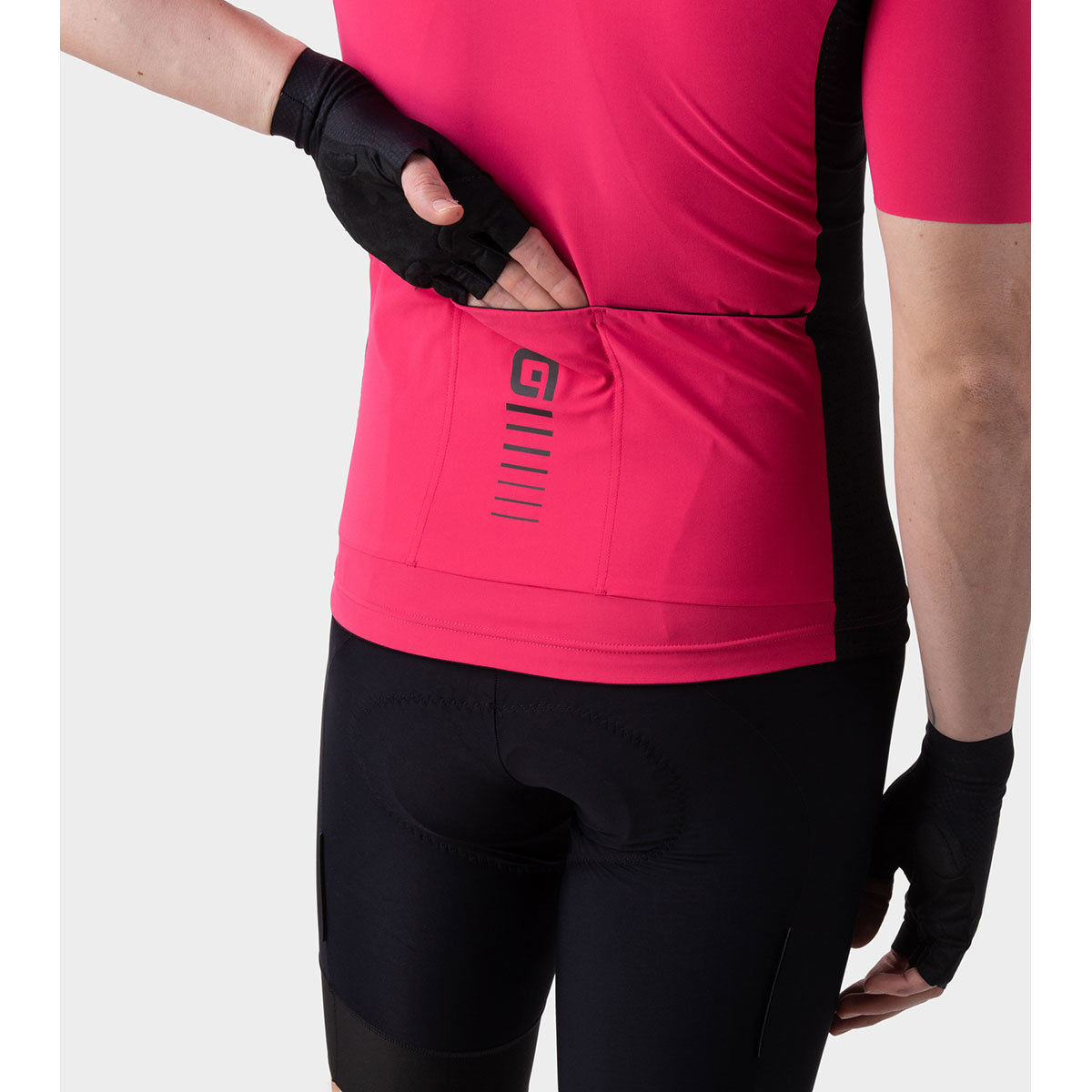 Ale R-EV1 Race 2.0 Fietsshirt Korte Mouwen Roze Heren