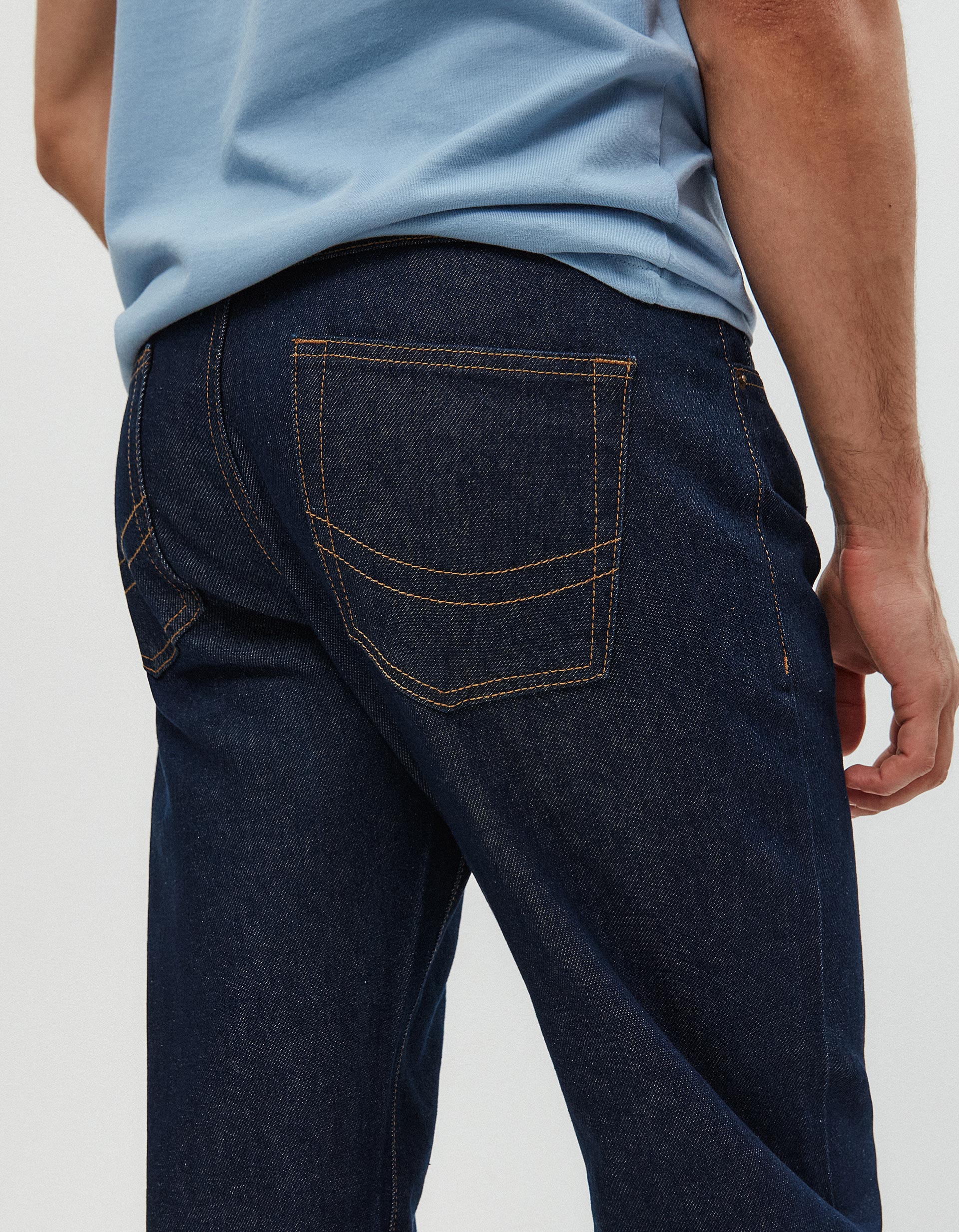 Jeans, Homem, Azul