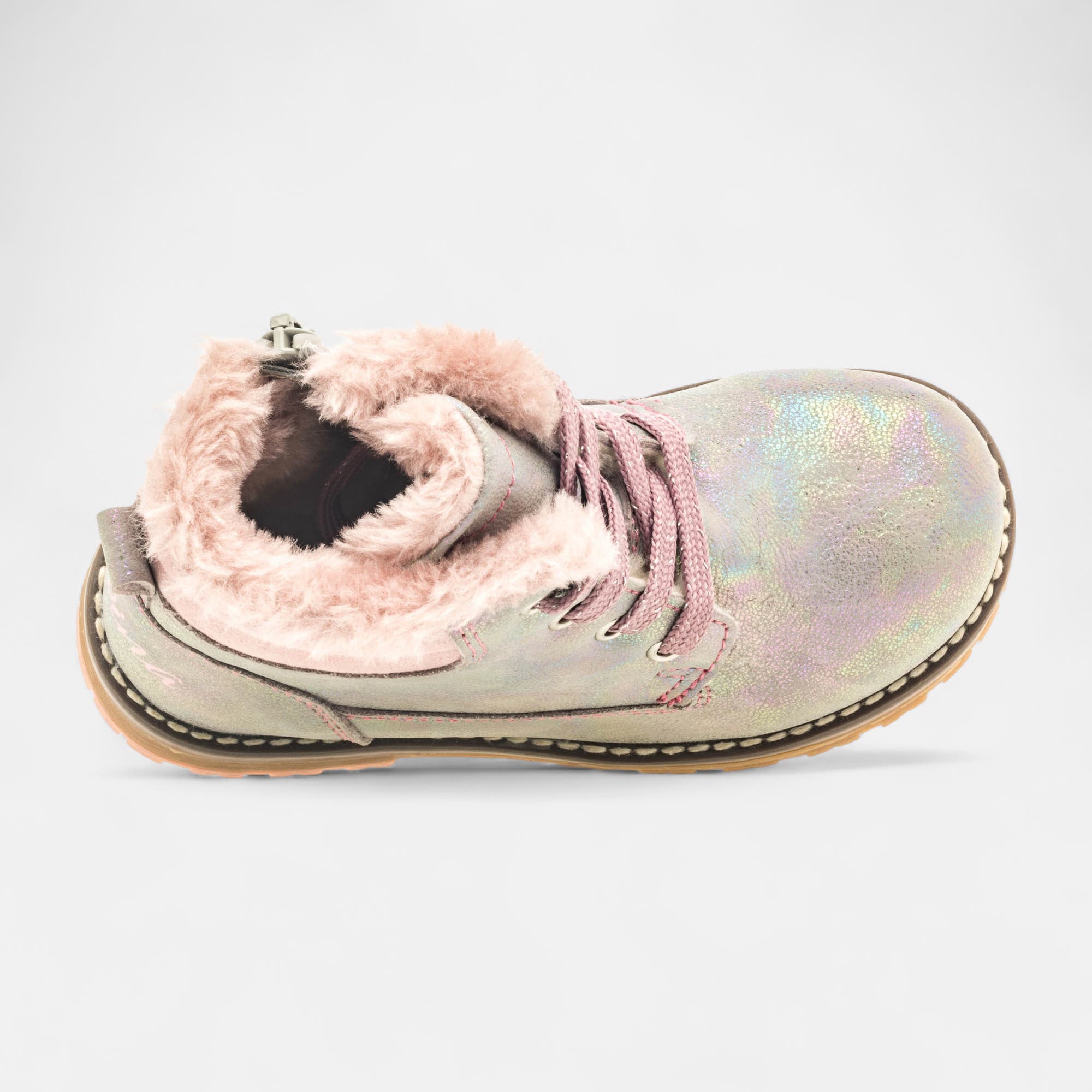 Boots Fille argent