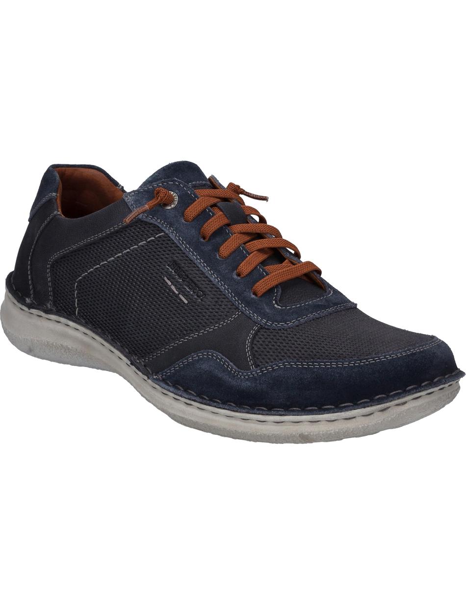 Halbschuh Anvers 97, indigo-kombi