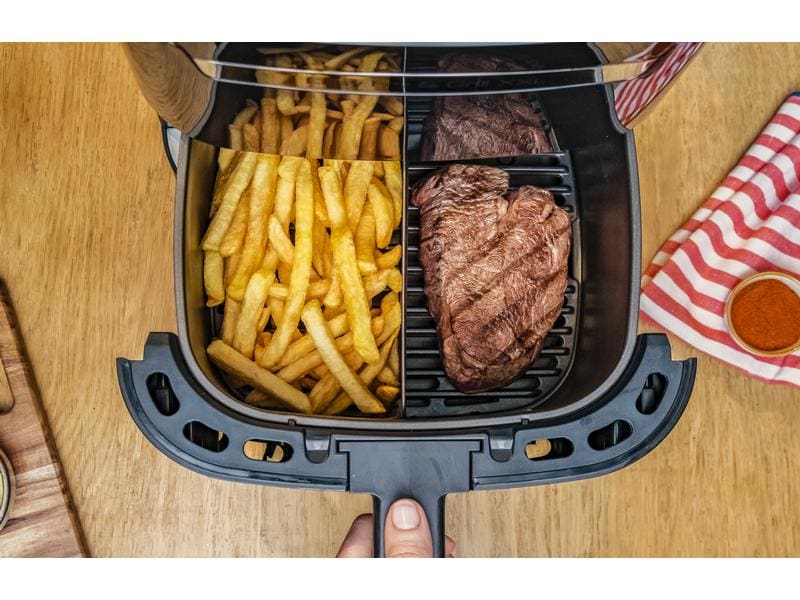 Tefal Heissluft-Fritteuse Easy Fry & Grill XXL 1.5 kg 2-in-1-Heissuftfritteuse mit Grill