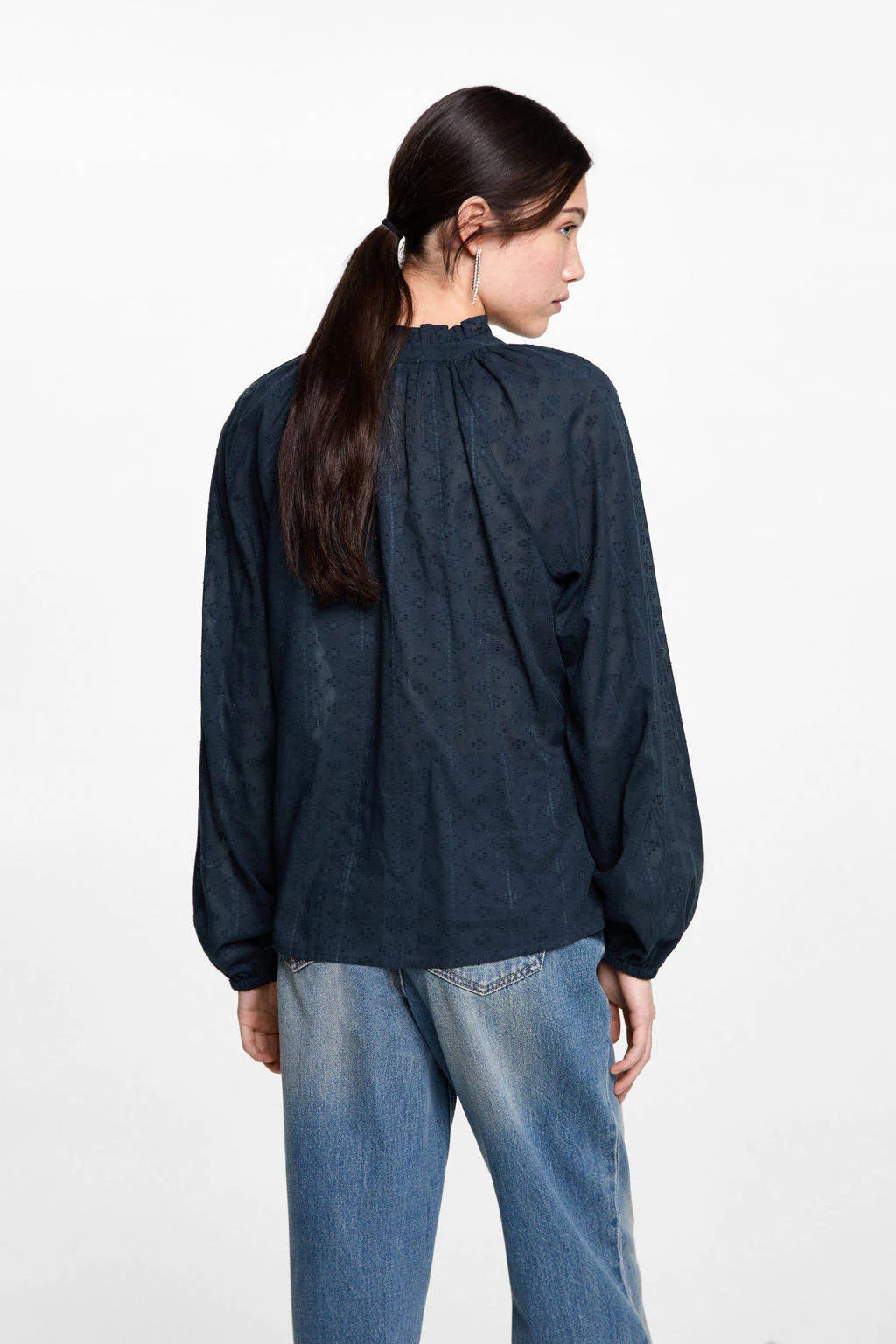 MANGO TEEN blouse marine