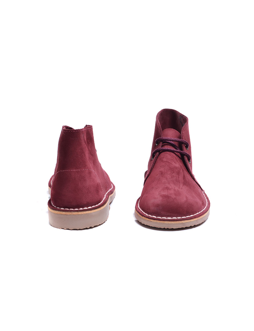 Safari Kids Lace-Up Boots Bordeaux