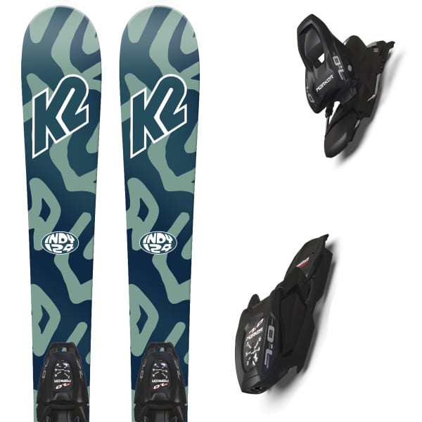 Pack ski K2 INDY + FDT 7.0 L 70MM BLUE/GREEN