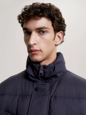 Parka Rockie com capuz e tingimento em peça