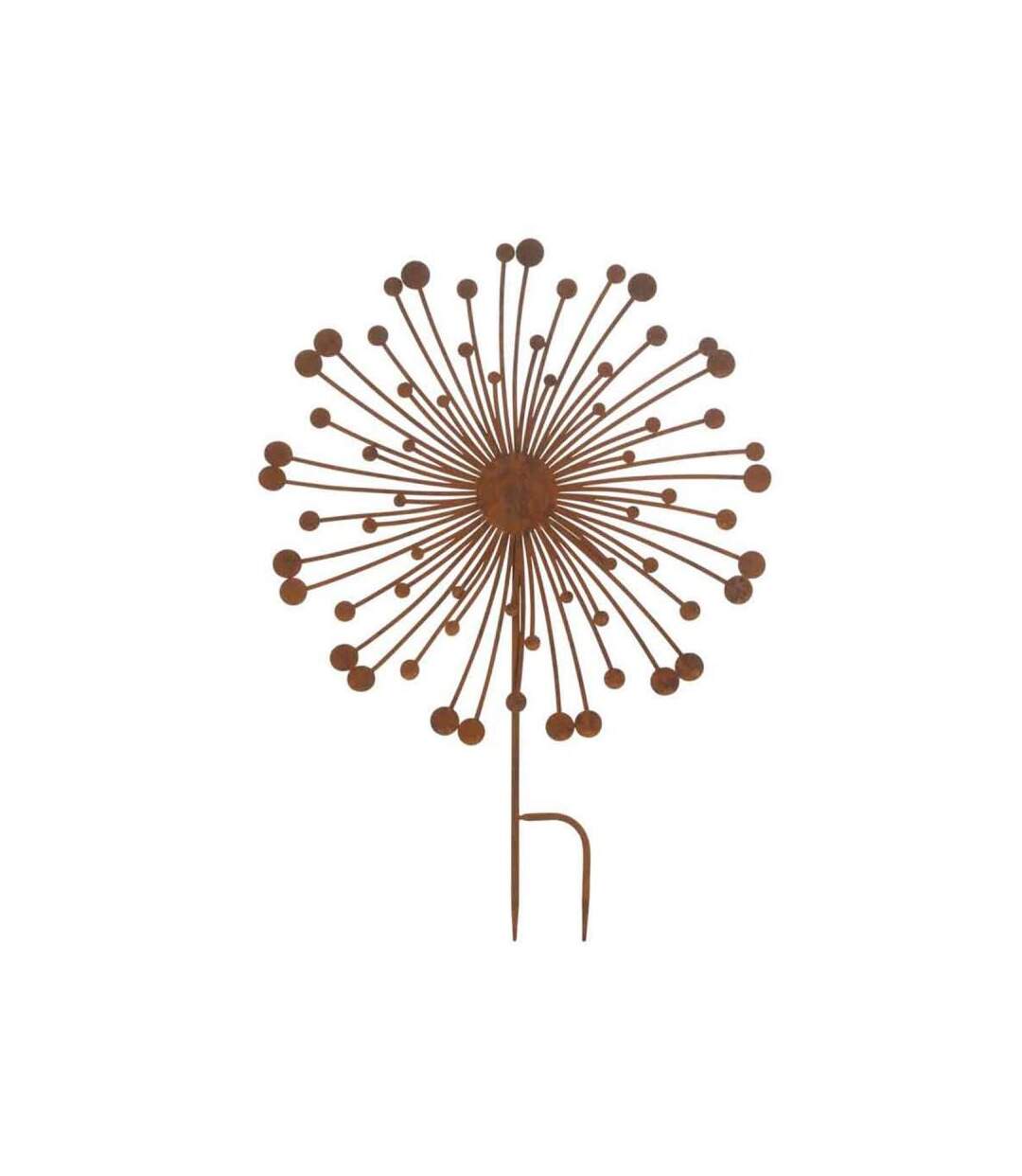 Paris Prix - Décoration De Jardin En Métal abstrait 70cm Marron