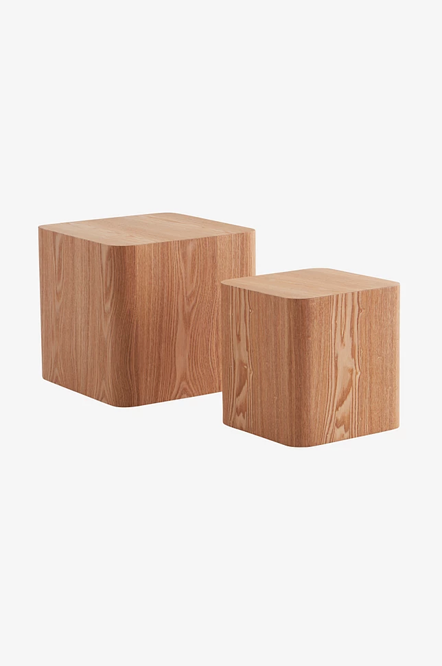 CUBO sidobord 2-pack 30x30 cm, 40x40 cm