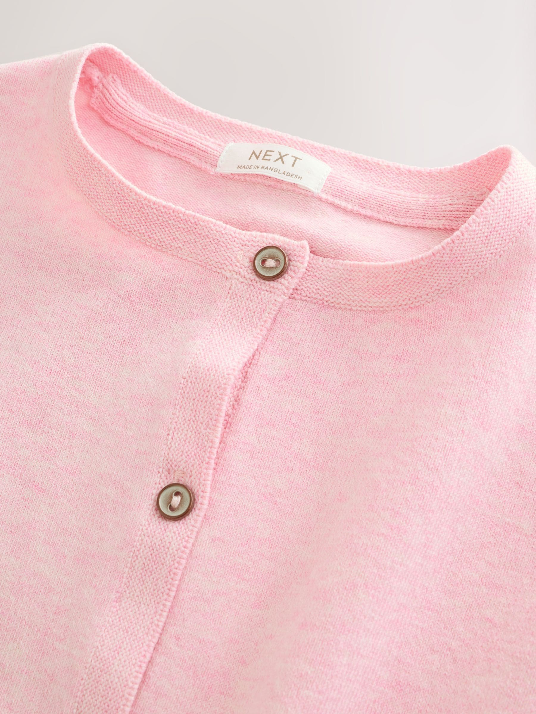Roze gemêleerd - Vest (3 mnd-10 jr)