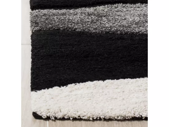 Tapis Grey & Black 122 X 183 cm - Bonita