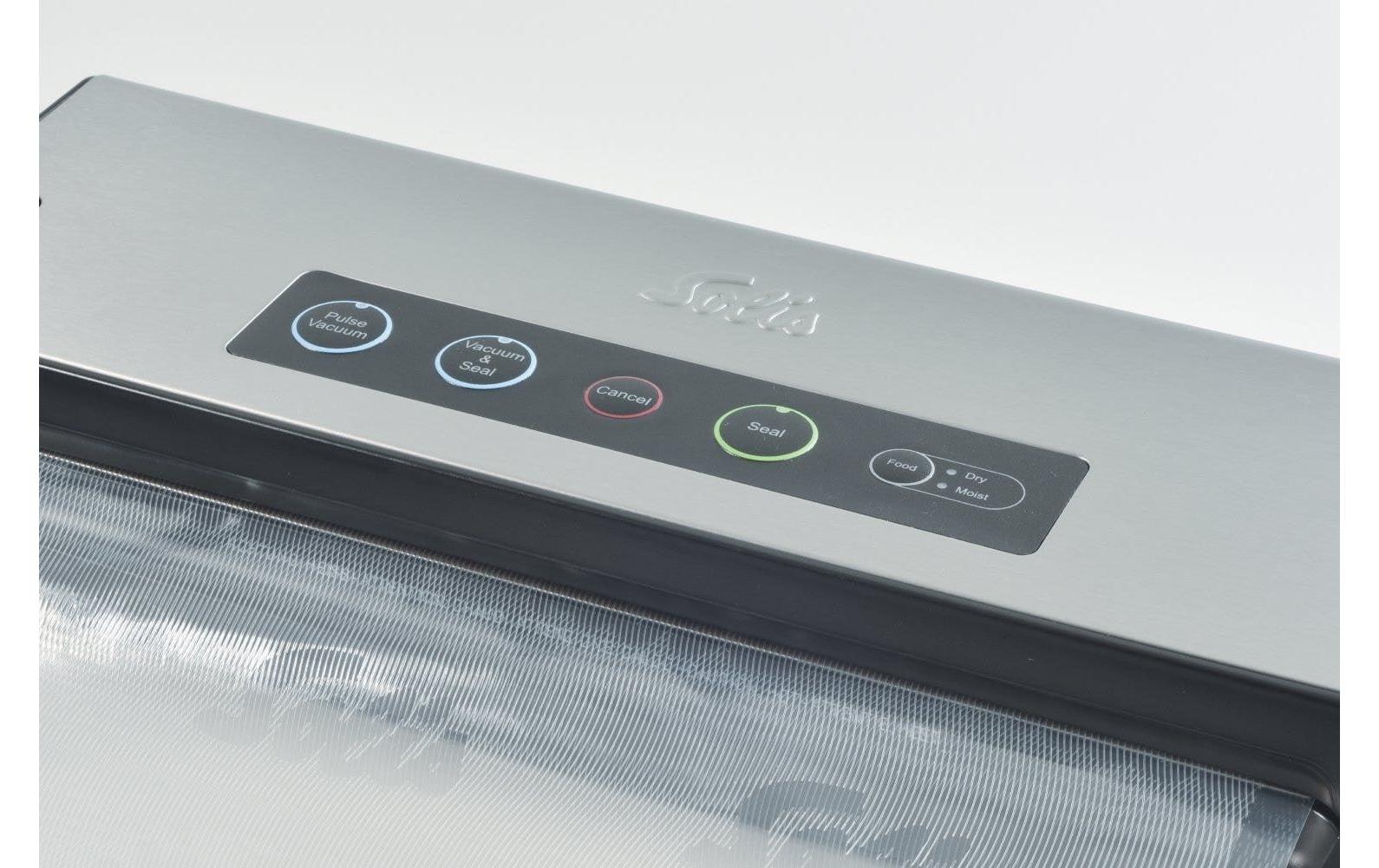 Vakuumiergerät Smart Typ 574 Silber/Schwarz<br>Vakuumier-System mit herausnehmbarer Tropfschale
