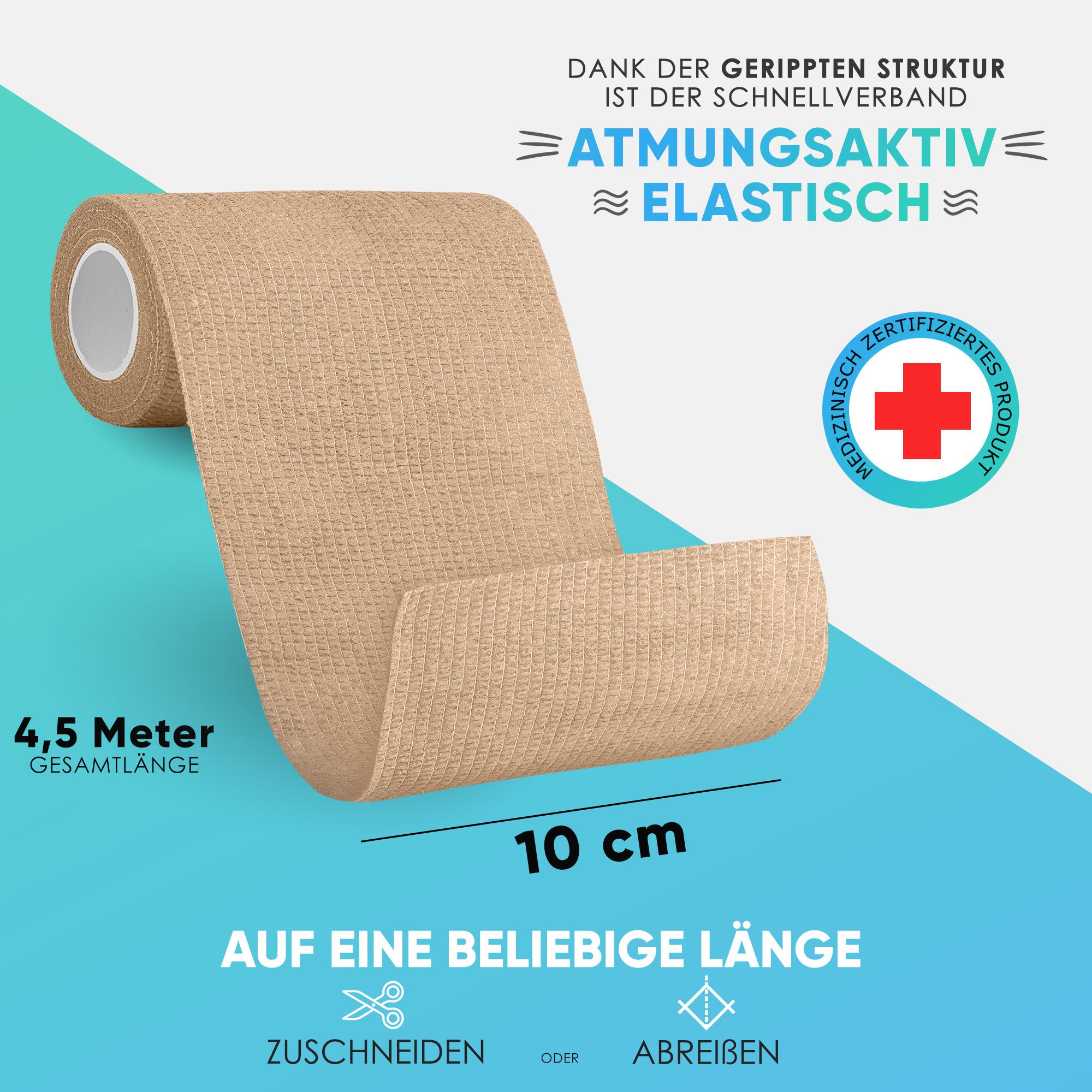 Health Press Selbstklebender Verband