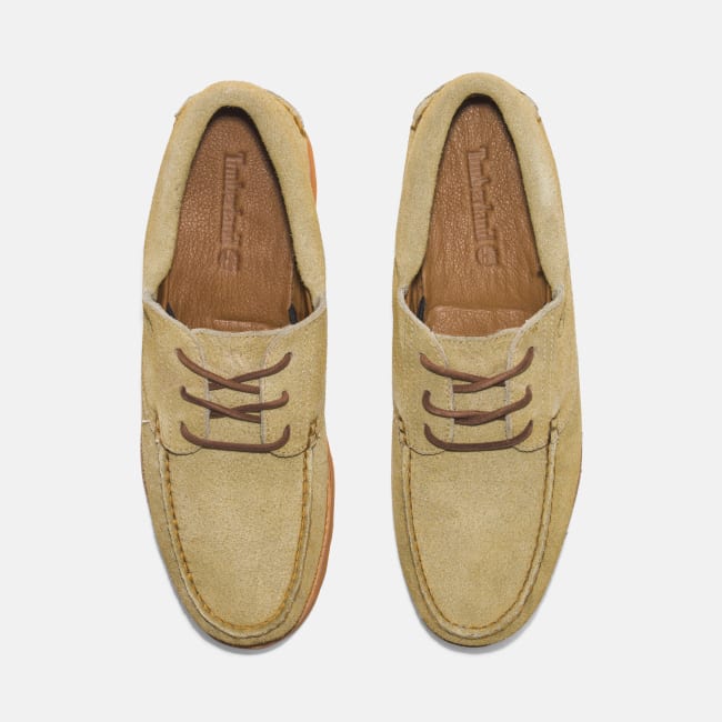 Scarpa Stringata da Uomo in beige chiaro