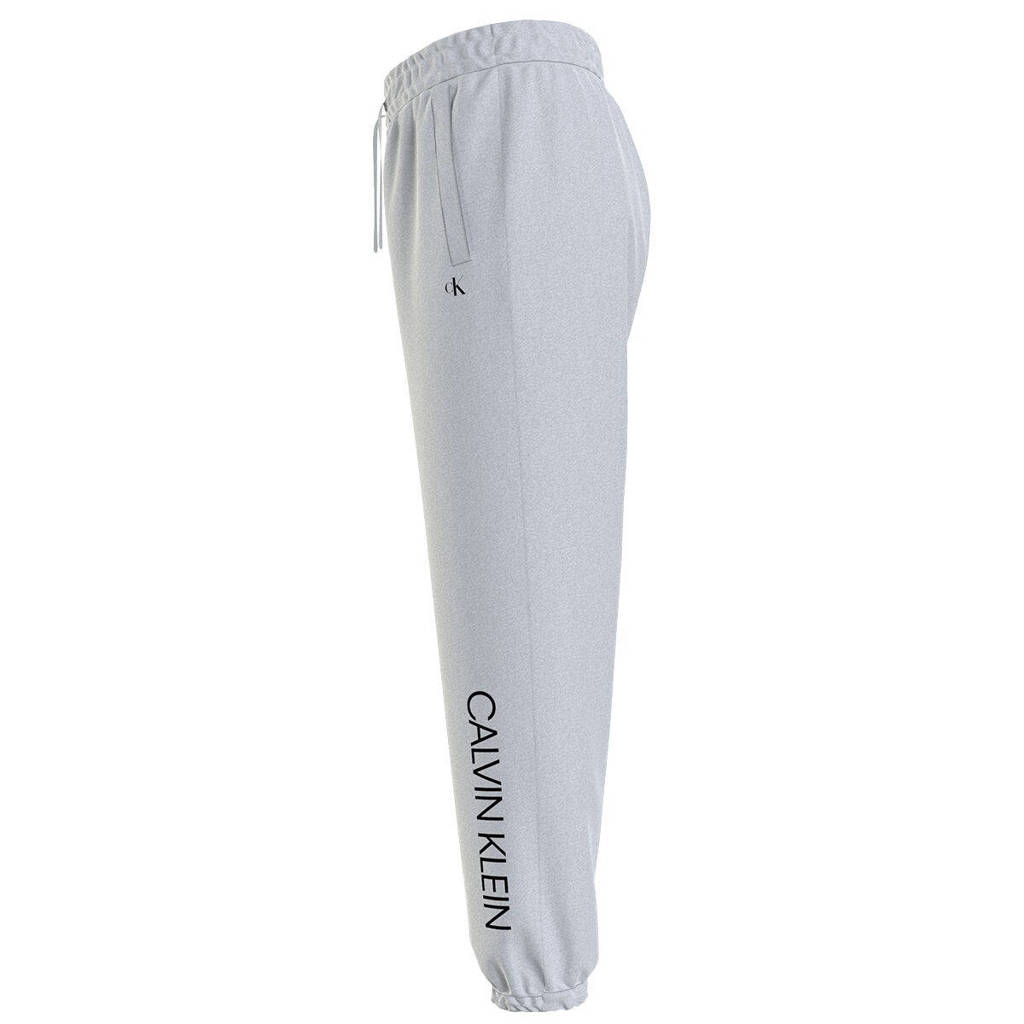 Calvin Klein joggingbroek met logo lichtgrijs