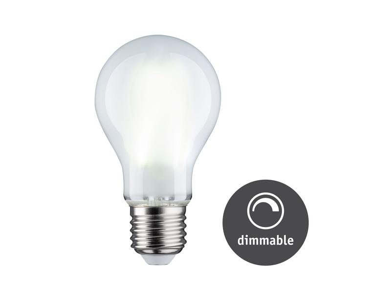 Paulmann Lampe 9 W (75 W) E27 Tageslichtweiss (Kaltweiss) Dimmbares Filament-Leuchtmittel