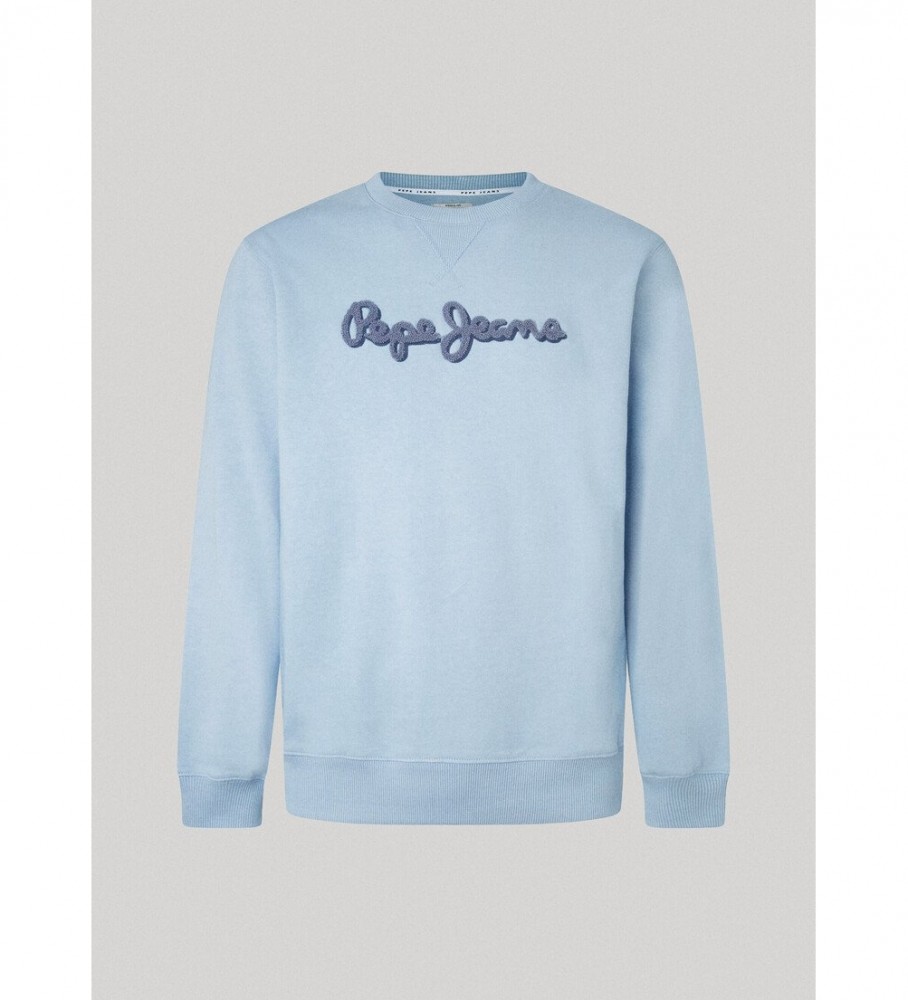 Moletom Pepe Jeans Ryan Crew Azul
