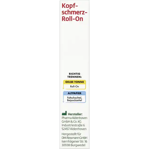 Kopfschmerz-Roll-on