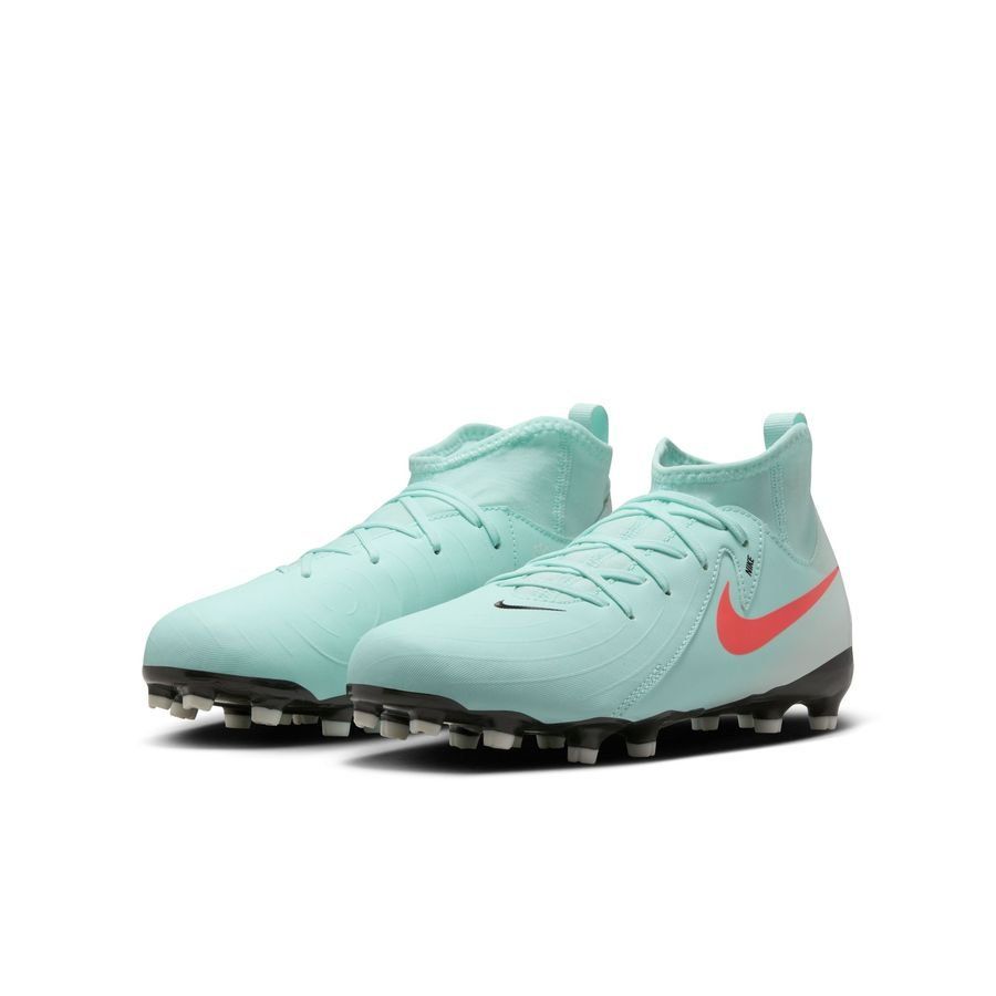 Nike Phantom Luna II Academy MG Mad Energy - Turquoise/Atomic Red/Rouge Enfant