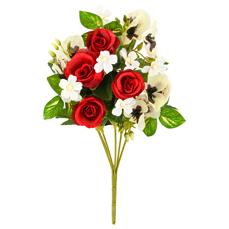 Bouquet de fleurs artificielles