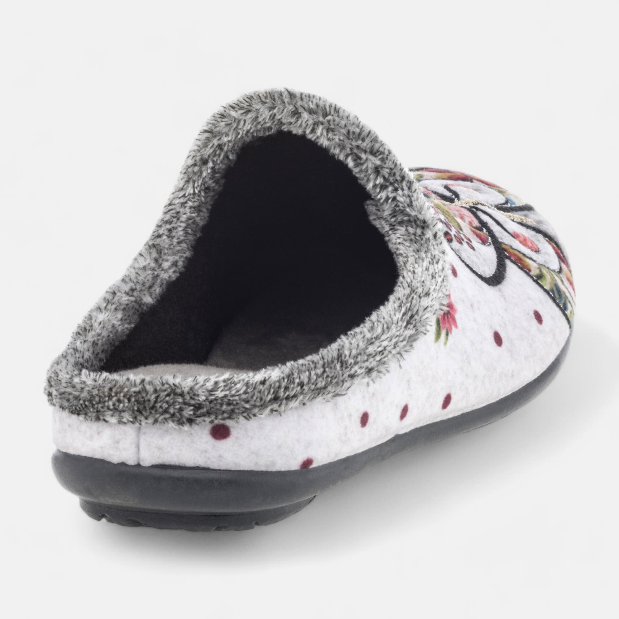 Pantoufles mules Femme beige