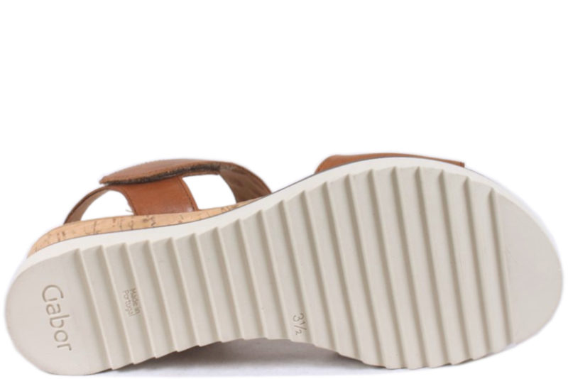 GABOR CAMEL GLAT LET SKINDSANDAL
