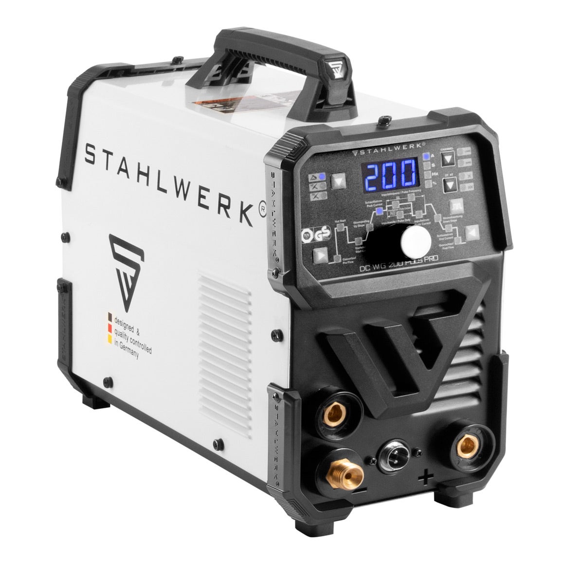 STAHLWERK Combinatielasapparaat DC TIG 200 Pulse Pro 2 in 1