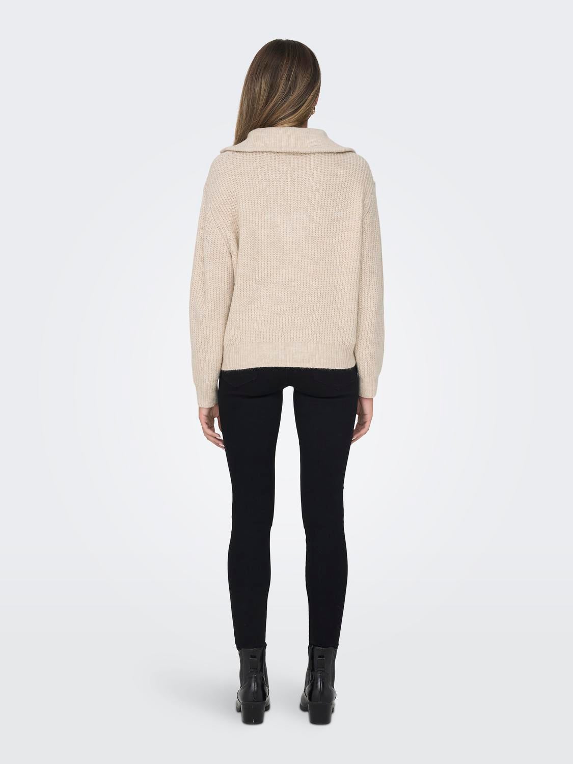 ONLBAKER Strickpullover Cloud Dancer