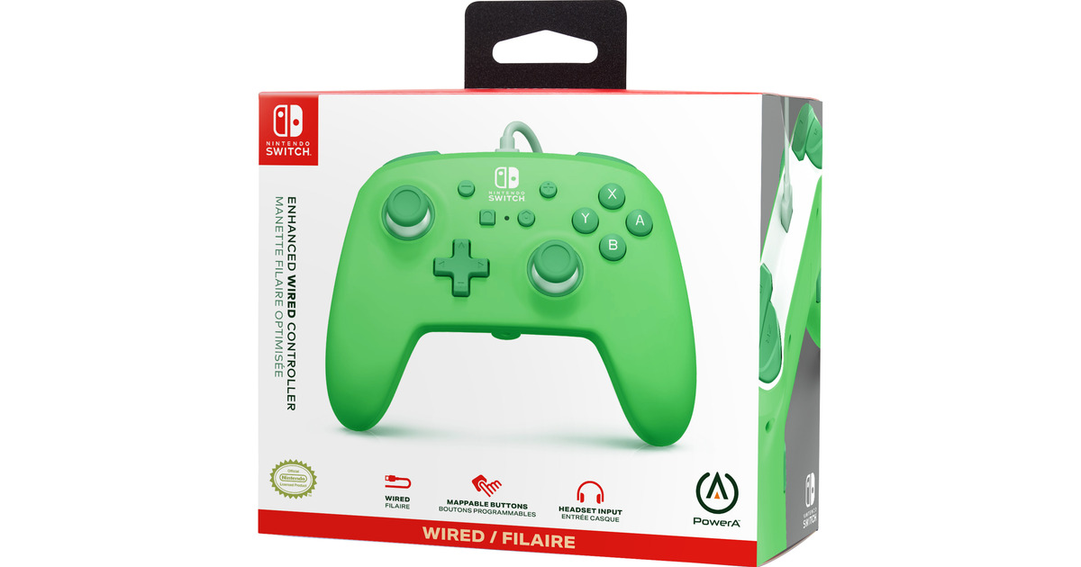 PowerASwitch Wired Controller Seafoam  (Groen)